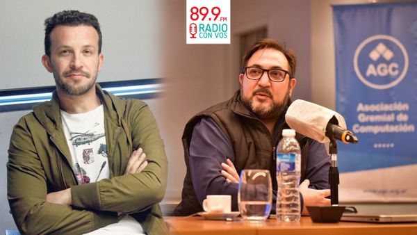 Ezequiel Tosco con Alejandro Bercovich en Radio Con Vos