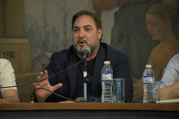 Ezequiel Tosco llevó la perspectiva de la AGC a la Universidad Nacional de San Martín