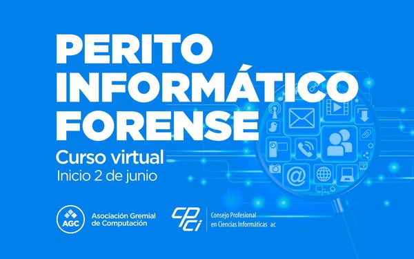 Curso de Perito Informático con beneficio exclusivo para afiliados a la AGC